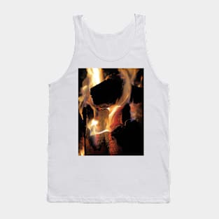 Flames and illusion Tank Top